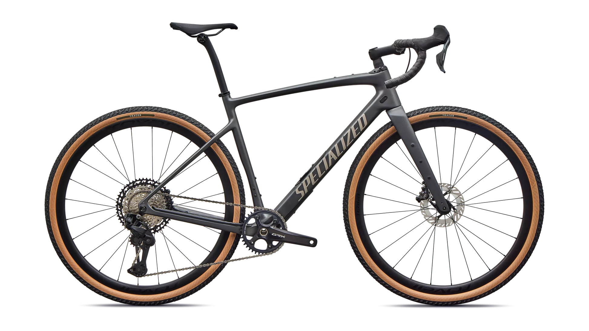2026 Specialized Diverge Expert Di2 Bike Smoke/Sandstone Metallic 49 [b2bsync]