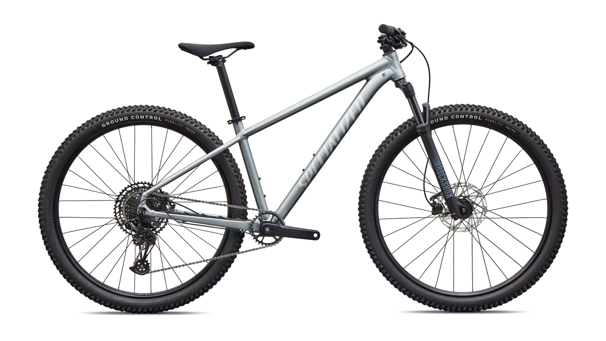 2027 Specialized Rockhopper Comp Bike Satin Shadow Silver / Silver Dust Xl - 29 [b2bsync]