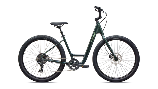 2027 Specialized Roll 3.0 Low Entry Bike Oak Green Metallic/Powder Lime M [b2bsync]