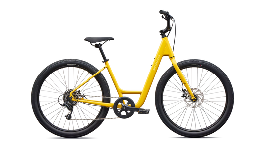 2027 Specialized Roll 2.0 Low Entry Bike Gloss Brassy Yellow / Sunset Yellow M [b2bsync]