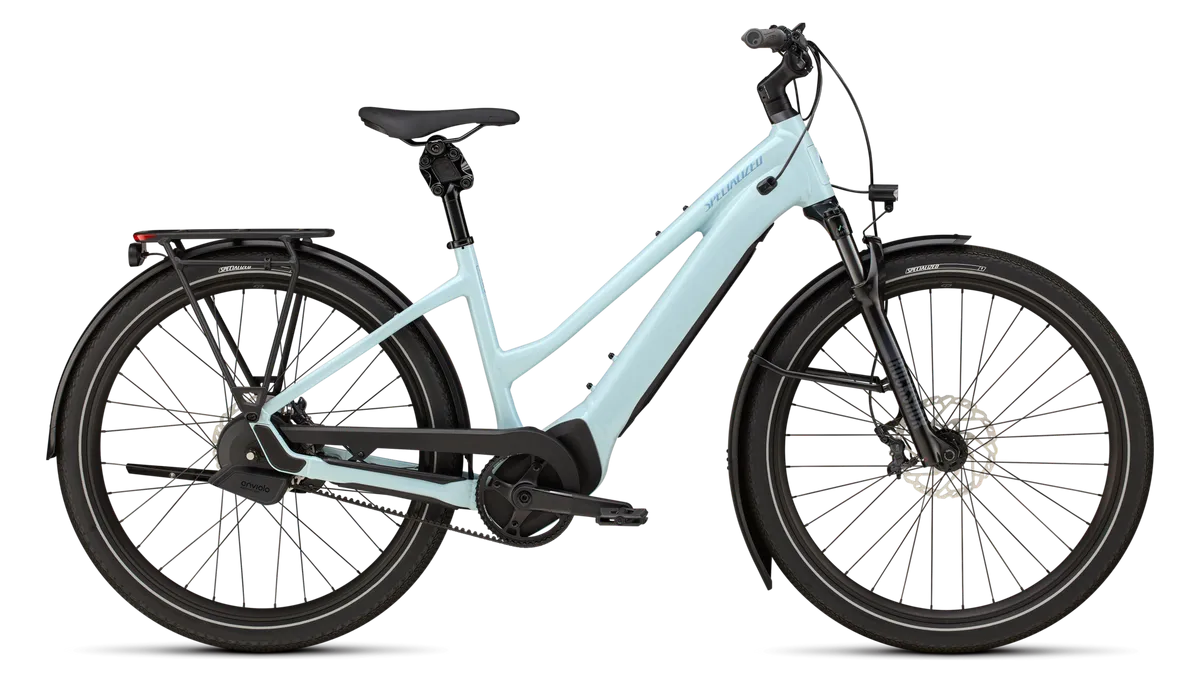 Turbo Vado 5.0 IGH Step-Through - Gloss Seafoam / S