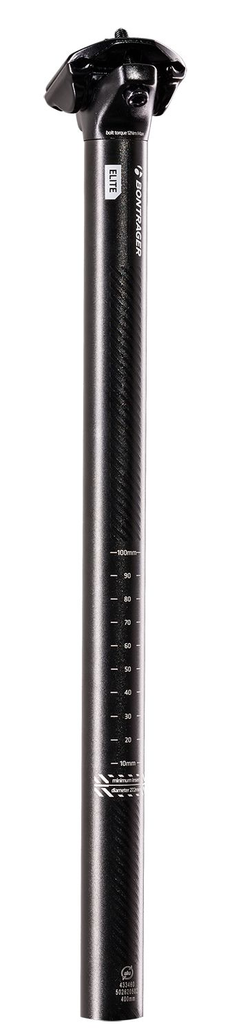 Seatpost Bontrager Elite 27.2 x 400mm 0mm  Black