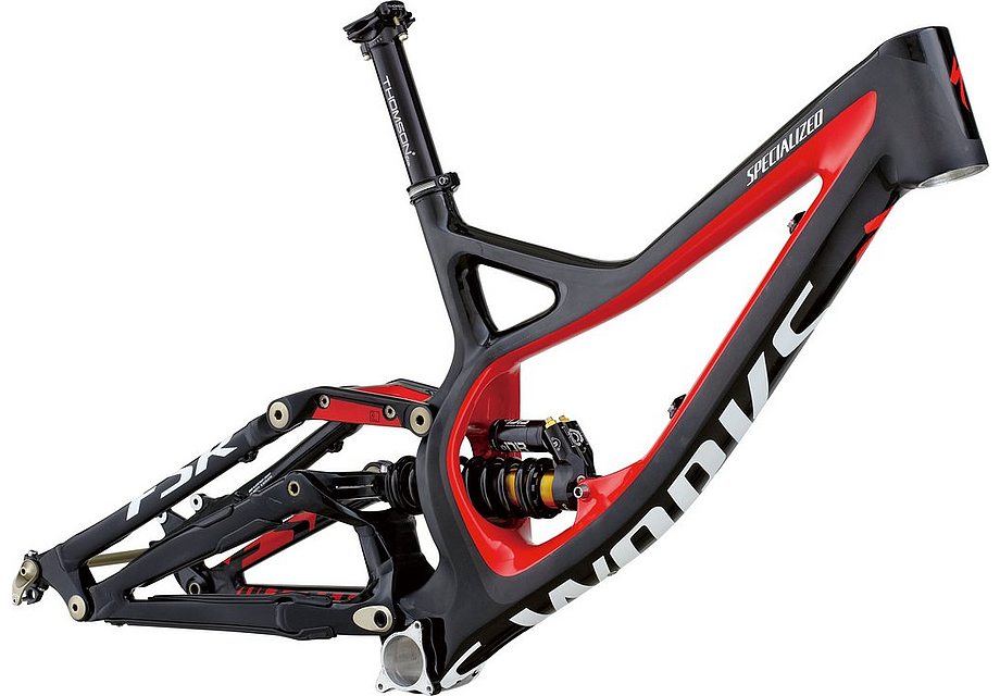 Specialized S-Works demo 8 fsr carbon frm gloss/satin black tint/carbon/red s