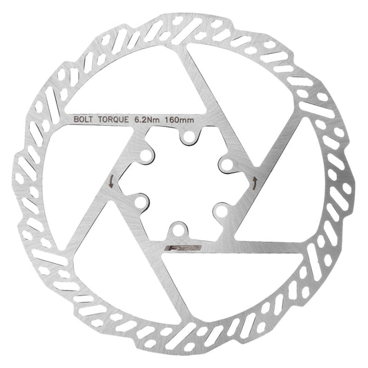 FSA K-Force 1-PC DB Rotor 160mm - Silver