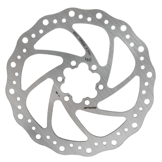 FSA Afterburner 1-PC DB Rotor 160mm - Silver