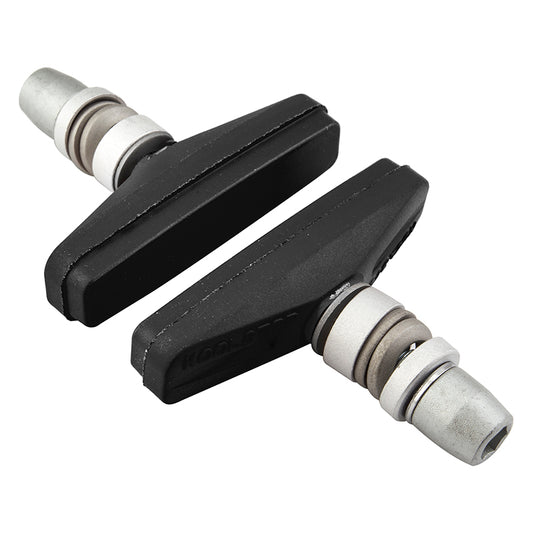 Kool Stop City Threaded Black Linear Pull Pads Threaded posts Pair