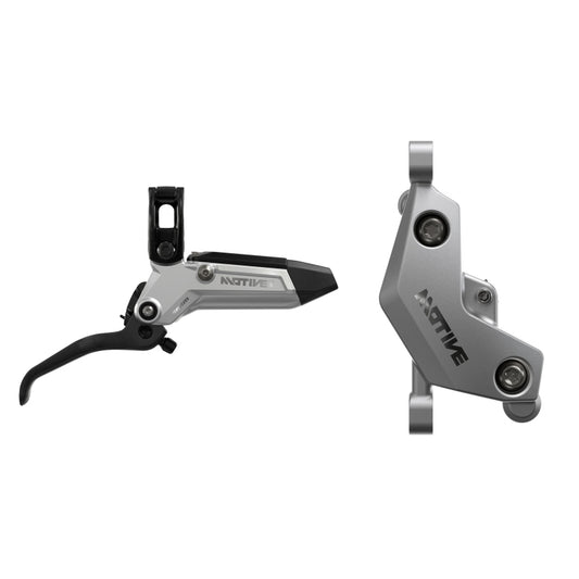 SRAM Motive Ultimate Disc Brake Lever - Front 950mm Hose Post Mount 4-Piston Aluminum Lever Body Carbon Blade BLK/Silver A1