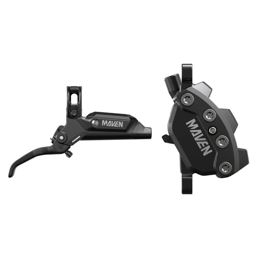 SRAM Maven Base Disc Brake Lever - Front 950mm Hose Post Mount 4-Piston Aluminum Lever SS Hardware Diffusion BLK A1