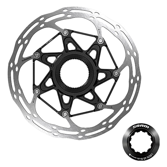 SRAM CenterLine X Disc Brake Rotor - 180mm Center Lock 1.85mm Includes External Tooled Lockring