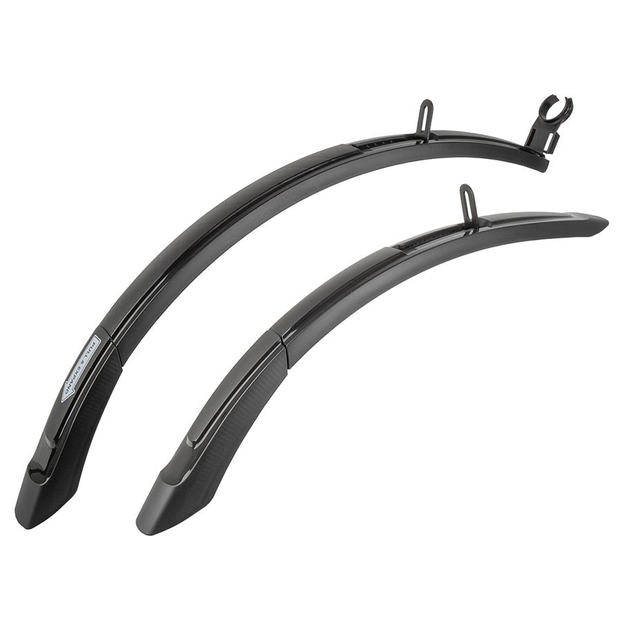 M-Wave Mud Max F+R ADJ S Fender 20-24 55mm Black