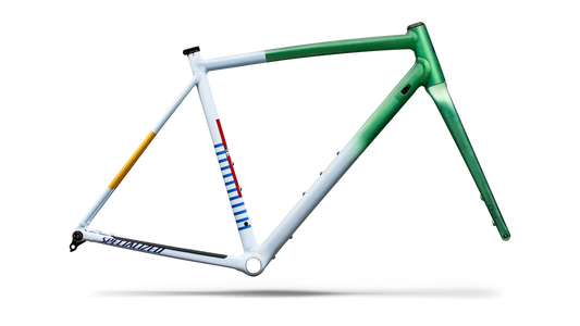 Crux DSW Frameset - D'Aluisio Smartweld Alloy - Oasis Tint Flake Silver Mist / 49