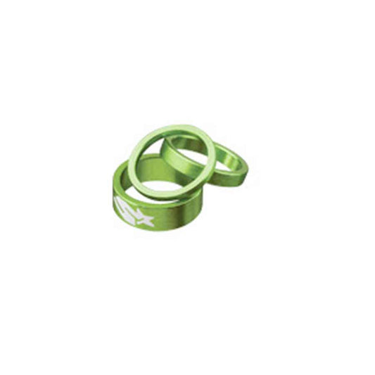 Spank Spacer kit 3/6/12mm Green