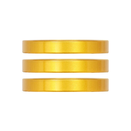 Industry Nine iRiX Headset Spacer 1-1/8 Height: 5mm Aluminum Gold 3pcs