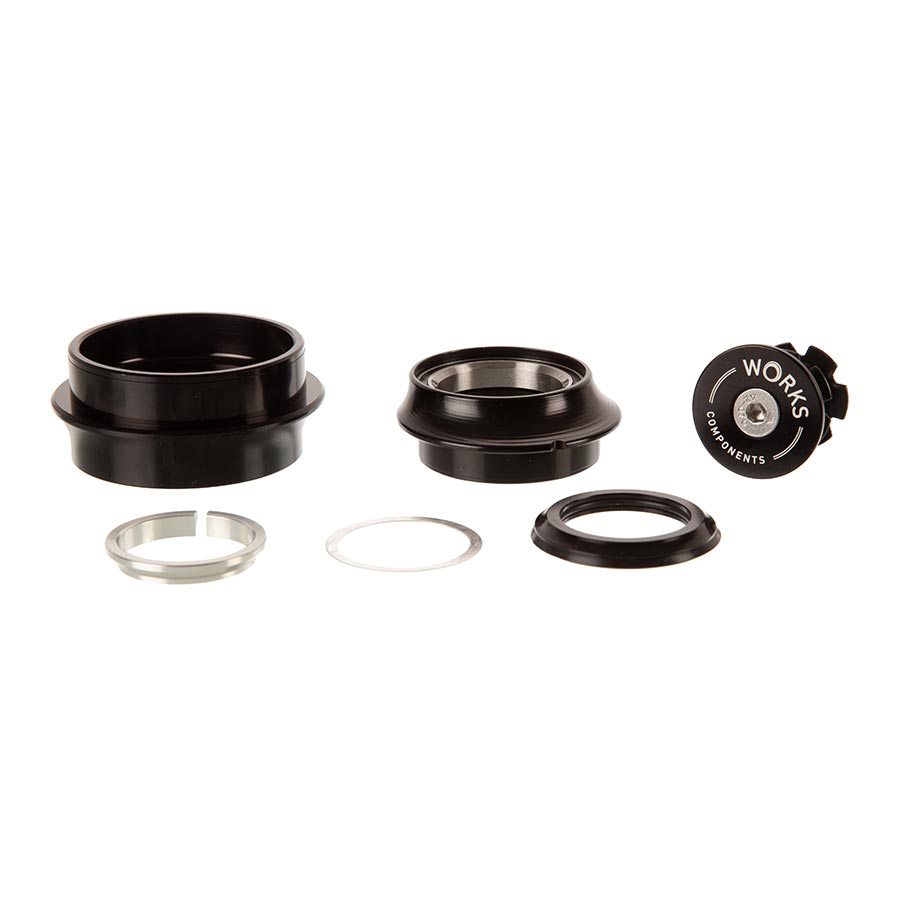 Works Components EC44-EC56 Reach Adjust Headset : EC44/28.6 | EC56/40 ZS External threadless Complete Black