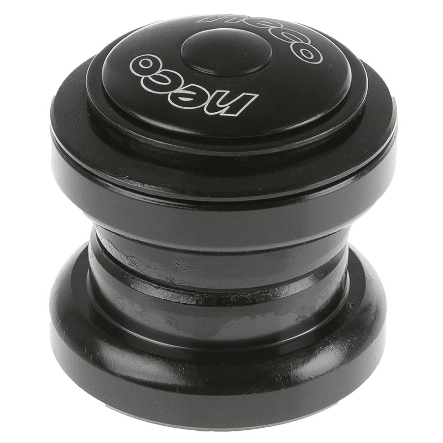 Neco Neco 1 1/8" Ahead Headset : EC34/28.6 | EC34/30 External Threadless Complete Black