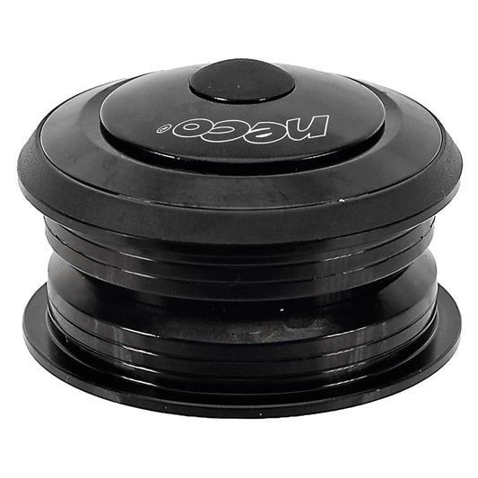 Neco Neco 1 1/8" Semi Headset : ZS44/28.6 | ZS44/30 ZeroStack Complete Black