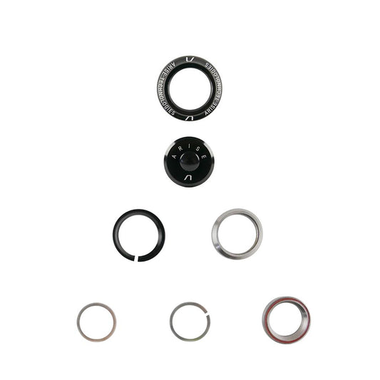 ARISE Crystal 1-1/8 Headset Integrated Complete Black