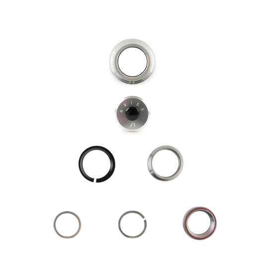 ARISE Crystal 1-1/8 Headset Integrated Complete Silver