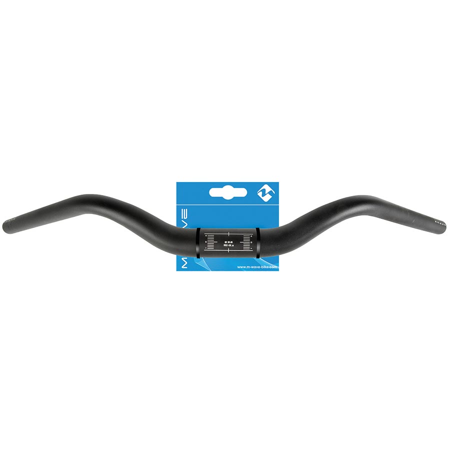 M-Wave HB-C2.1 Handlebar Diameter: 31.8mm 640mm Rise: 38mm Black
