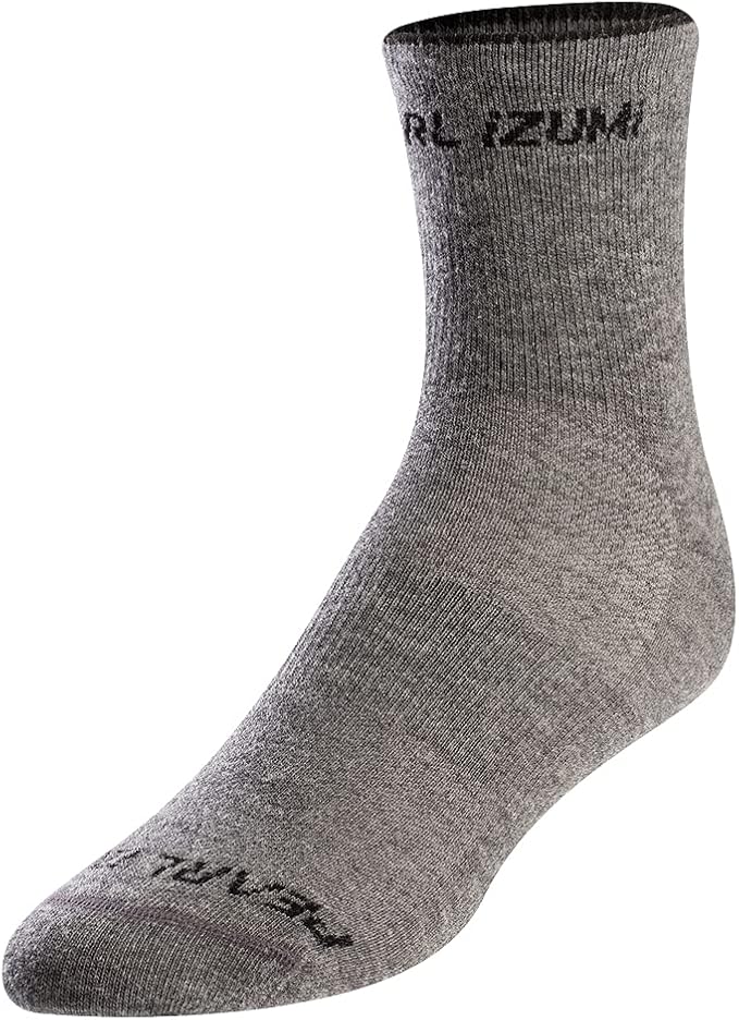 PI MERINO SOCK SMOKED PEARL CORE MD