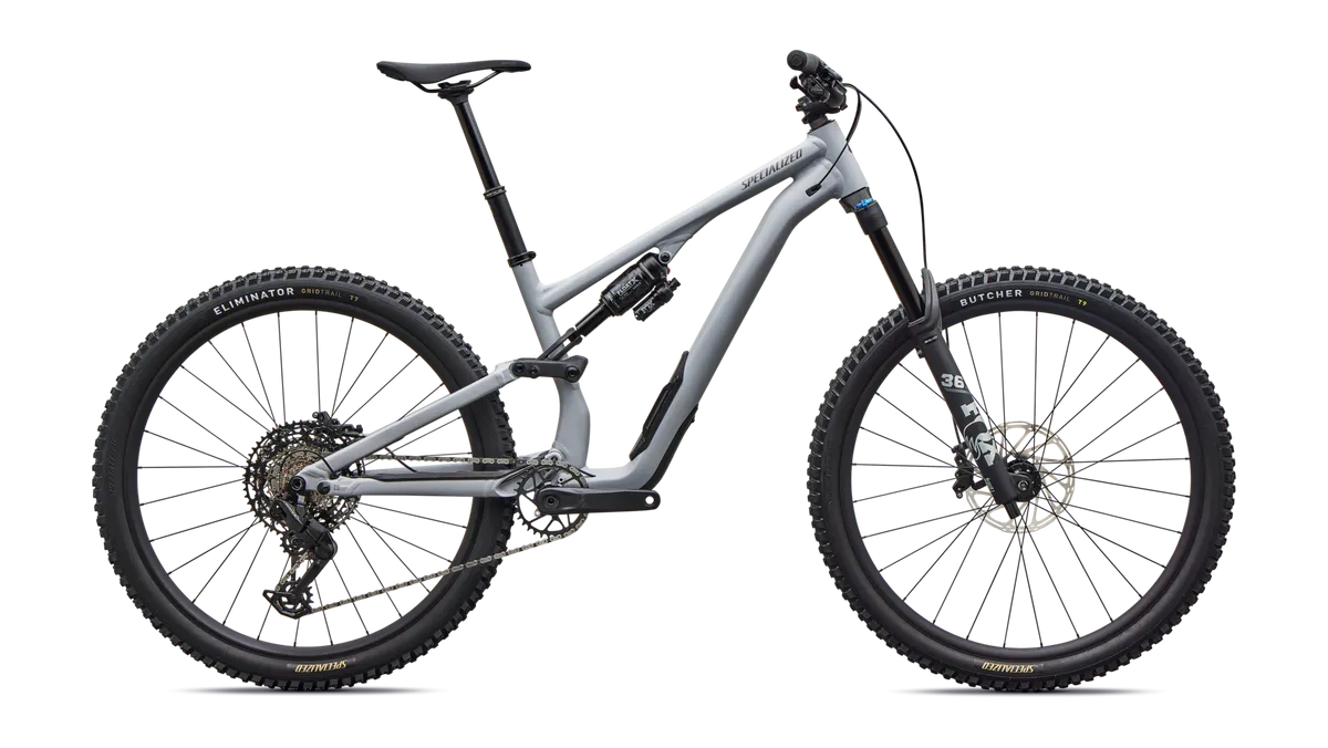 Stumpjumper 15 EVO Comp Alloy - SRAM Eagle 70, FOX Rhythm - Satin Cool Grey / S1