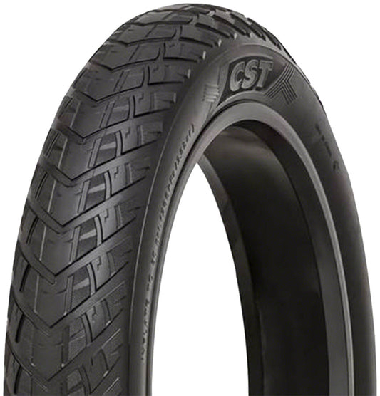 CST Big Boat Tire - 20 x 4 Clincher Wire Black Aramid Ebike