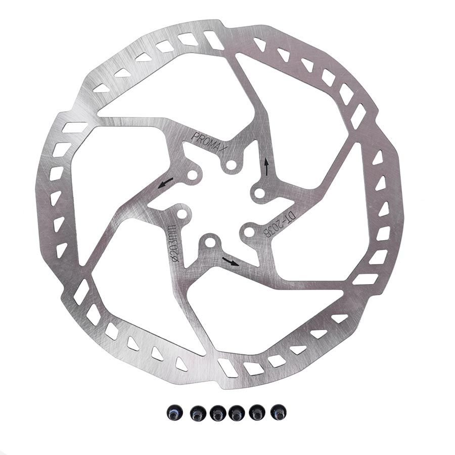 PWR Bikes Star Union 203mm Rotor 203mm ISO 6B
