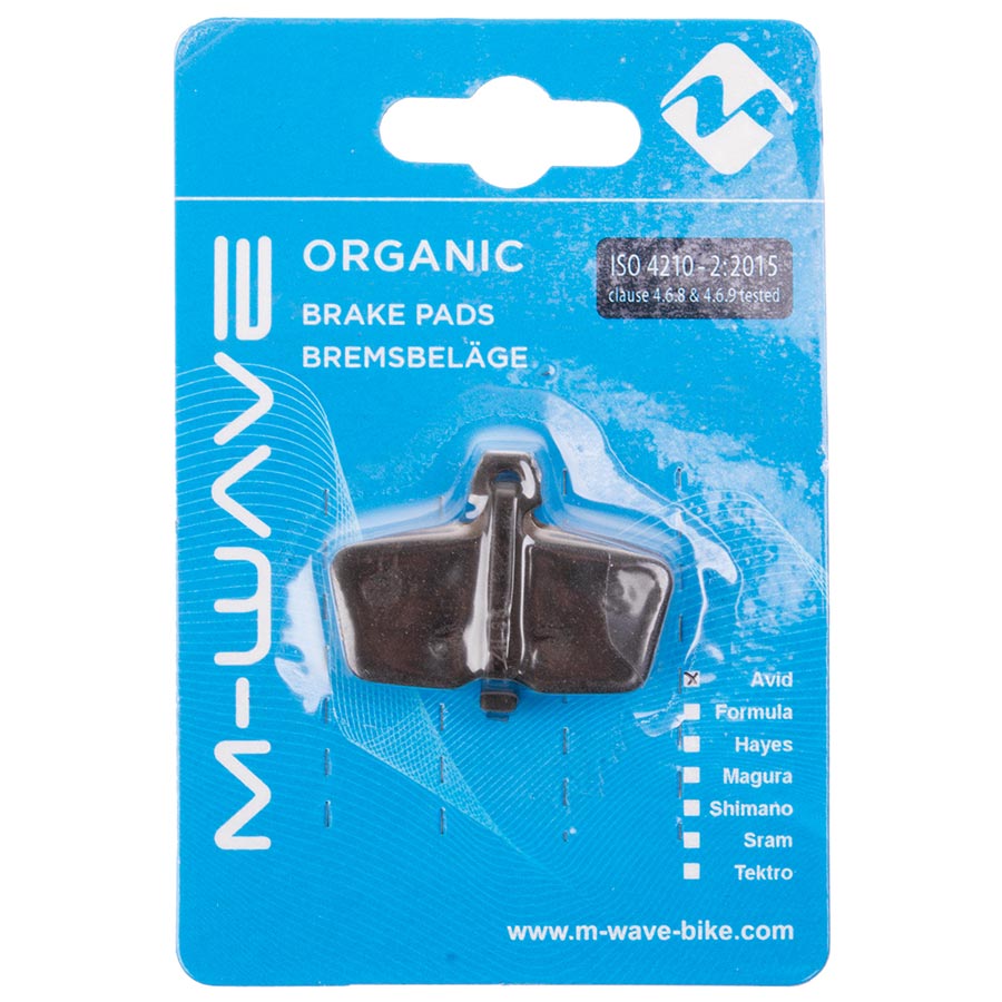 M-Wave Organic AS2 Disc Brake Pads Shape: SRAM Code 2011+ Organic