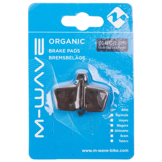 M-Wave Organic AS2 Disc Brake Pads Shape: SRAM Code 2011+ Organic