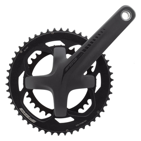 Full Speed Ahead Omega Crankset- 172.5mm 11-Speed 50/34t 120/90 BCD Full Speed Ahead MegaExo 19 Spindle Interface BLK