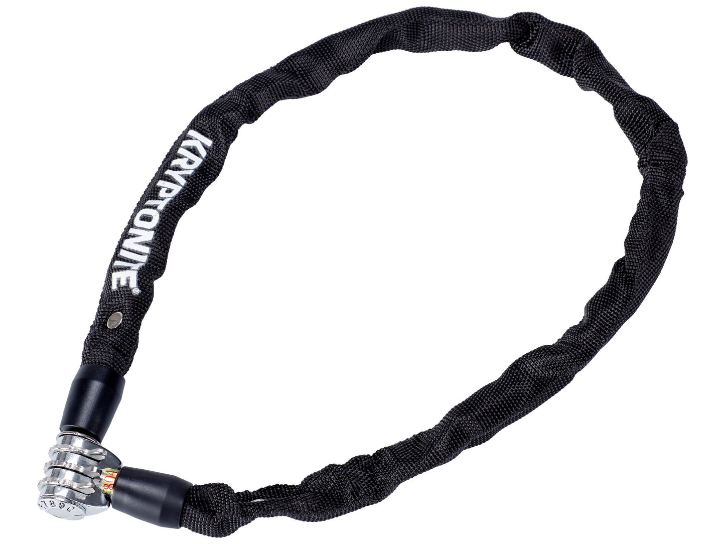 Kryptonite Keeper 465 Chain Lock with 3-Digit Combo: 2.13 x 4mm Black