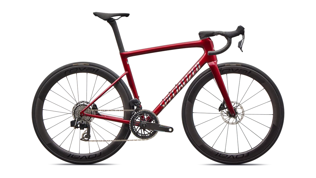 Tarmac SL8 Pro - SRAM Force AXS - Gloss Red Sky / 44