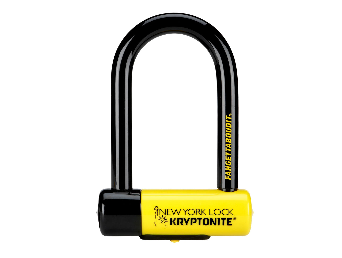 Kryptonite New York U-Lock - 3.25 x 6" Keyed Black