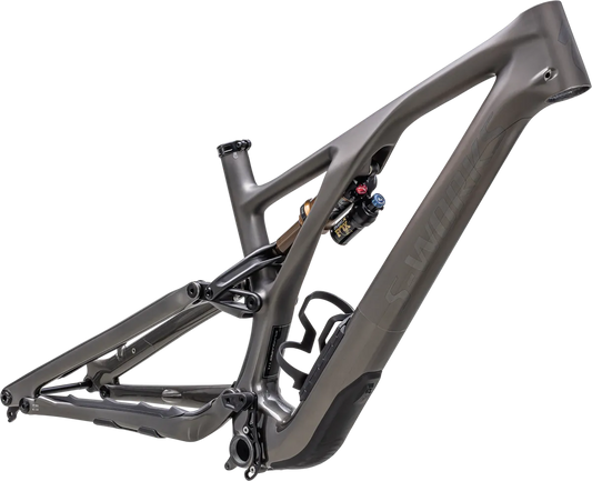 S-Works Stumpjumper EVO Frameset - FOX FLOAT X Factory - Brown / S1