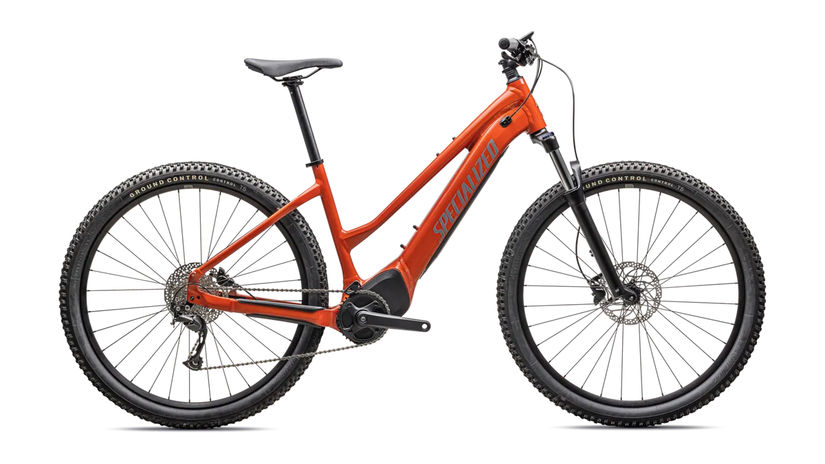 Turbo Tero 3.0 Step-Through - GLOSS REDWOOD / SATIN BLACK REFLECTIVE / S