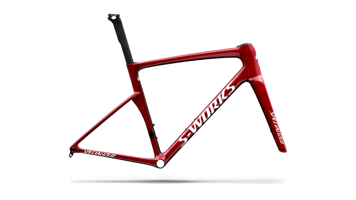 S-Works Tarmac SL9 Frameset - FACT 12R Carbon - Gloss Vivid Red / Tarmac Black / 44