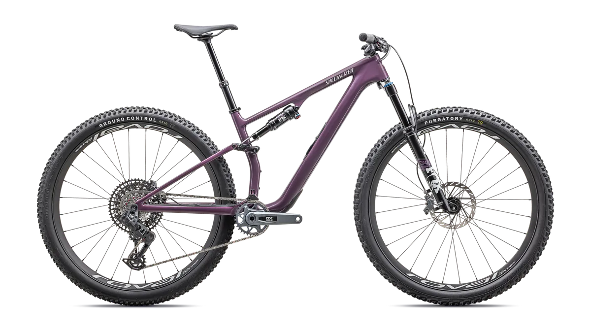 Epic 8 EVO Expert - SRAM GX AXS, FOX Performance Elite - Gloss Cast Lilac / Dune White / XS