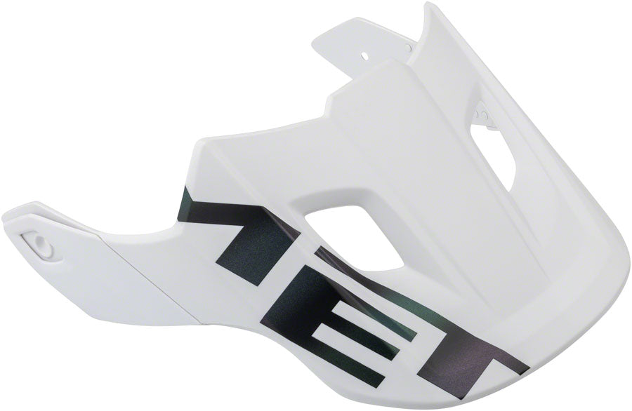 MET Helmets Roam Visor - Large White Iridescent/Matte