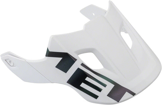 MET Helmets Roam Visor - Large White Iridescent/Matte