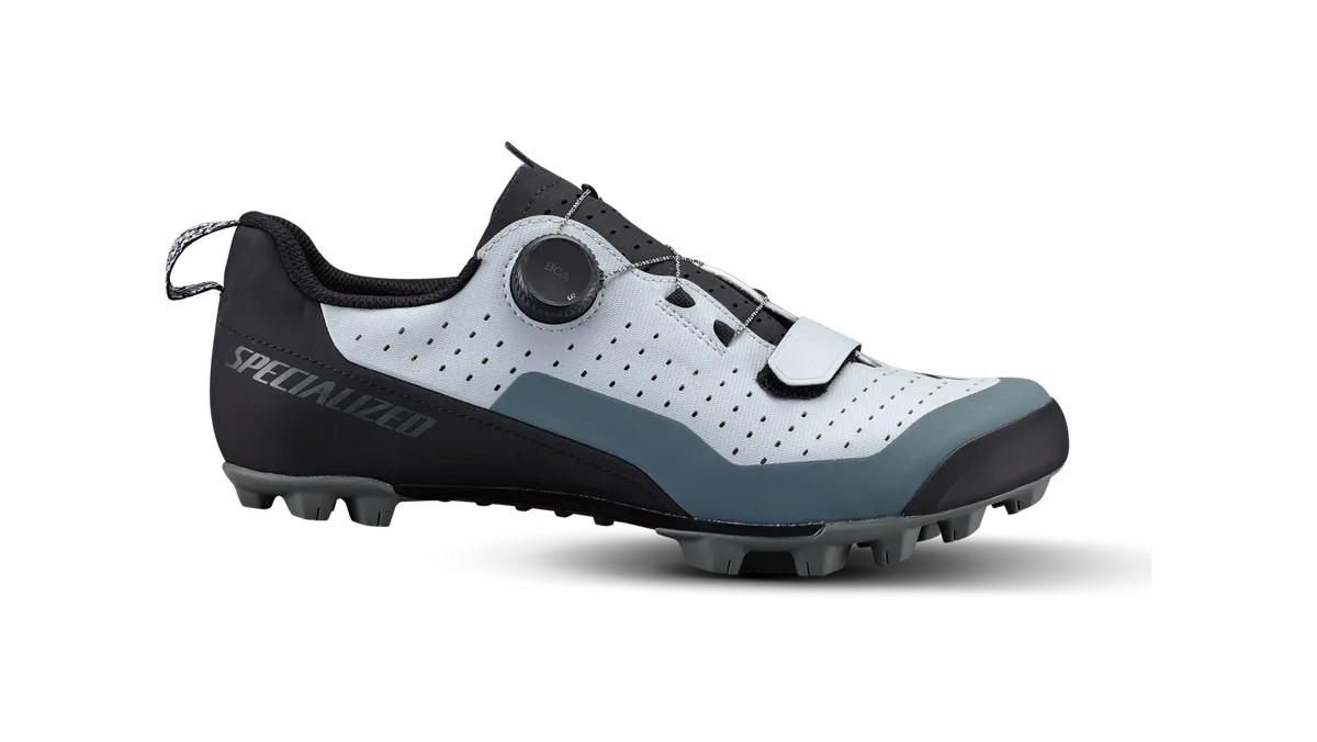Recon 2.0 Gravel & Mountain Bike Shoe - Dove Grey/Crushed Emerald / 36