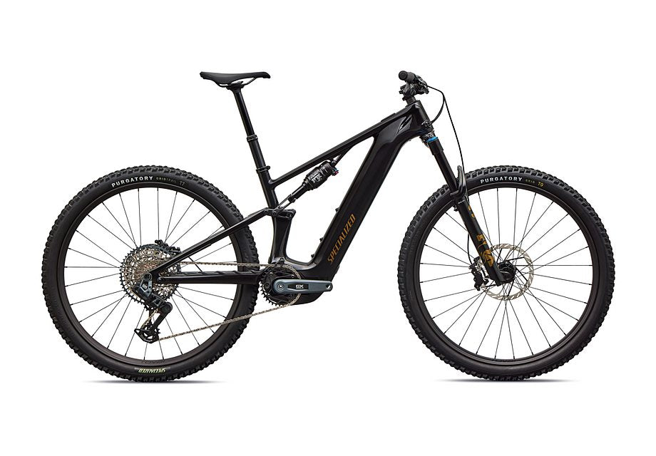 2026 Specialized Levo R Expert Bike Gloss Carbon / Burnt Gold Metallic S1