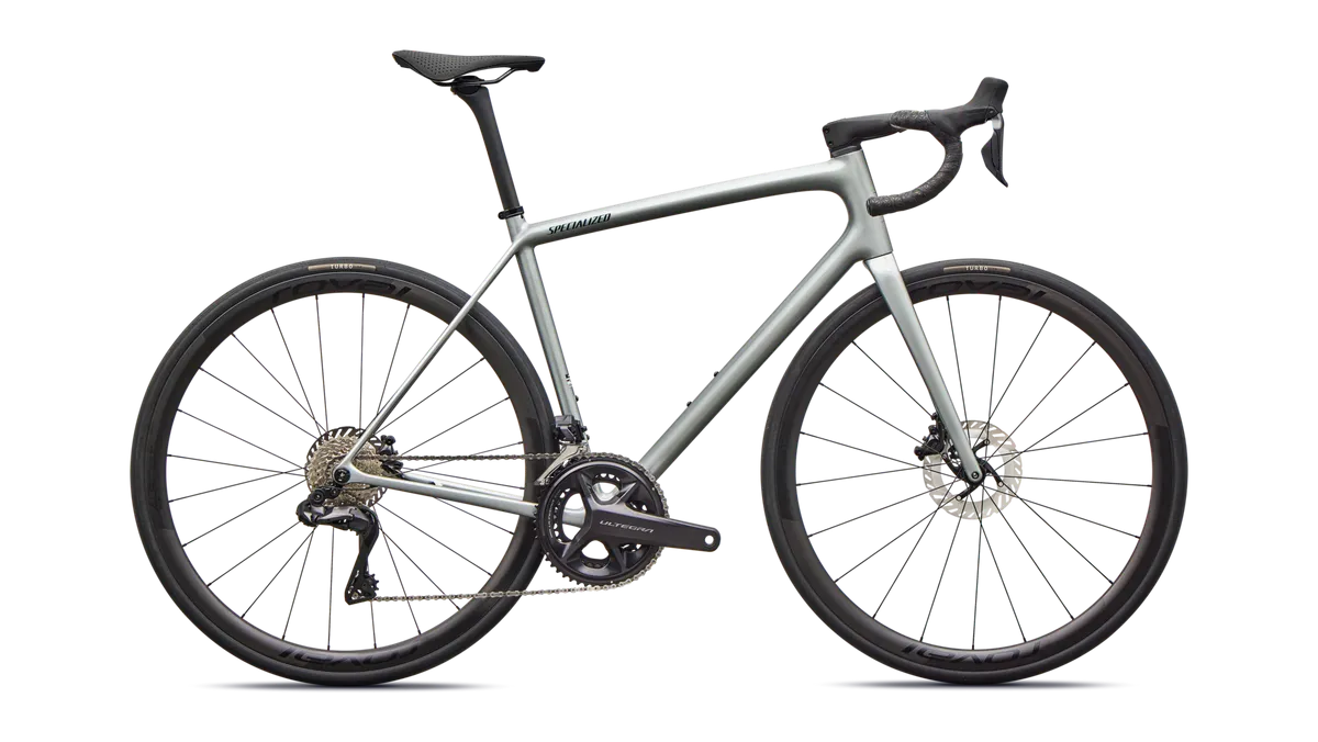 Aethos 2 Pro - Shimano Ultegra Di2 - Gloss Shadow Silver / 49