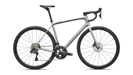 Aethos 2 Pro - Shimano Ultegra Di2 - Gloss Shadow Silver / 49