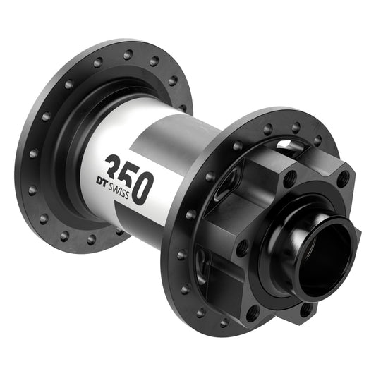 DT Swiss 350 Front Hub - 20 x 110mm DH Boost 6-Bolt Black 28H