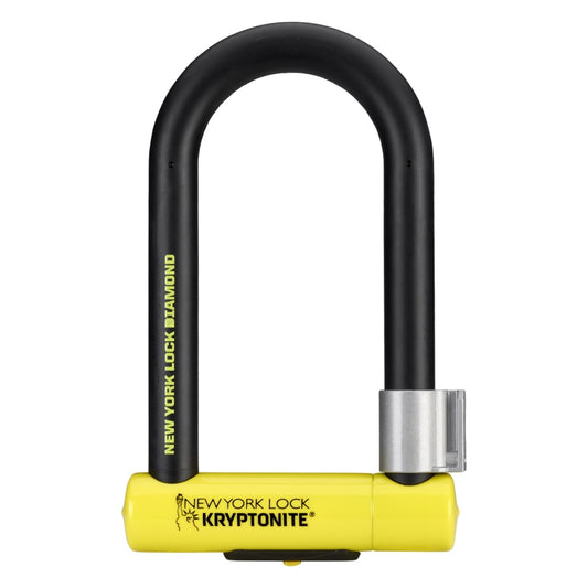 Kryptonite New York Diamond Standard U-Lock Key 204x95mm 8"x3.74" Thickness in mm: 26mm Yellow