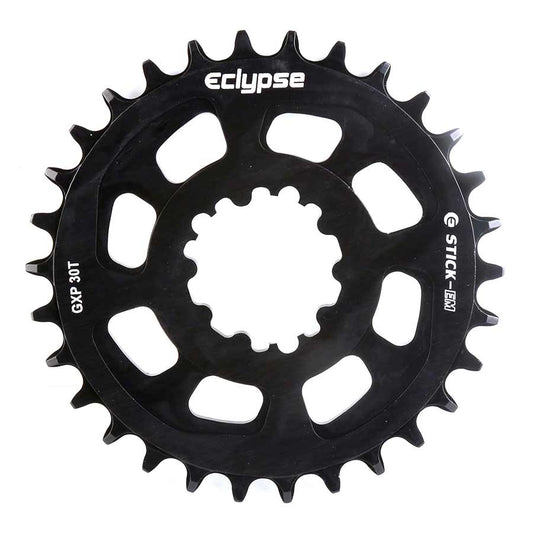 Eclypse Glide-Pro Stick Em DM 34T 9-11sp Direct Mount Chainring Alloy Black 0mm offset