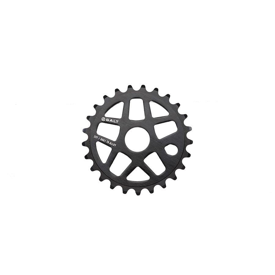 Salt Gateway Chainring Teeth: 25 6061-T6 Aluminum Black