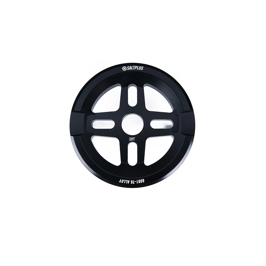 Salt Plus Orion Guard Chainring Teeth: 28 6061-T6 Aluminum Black