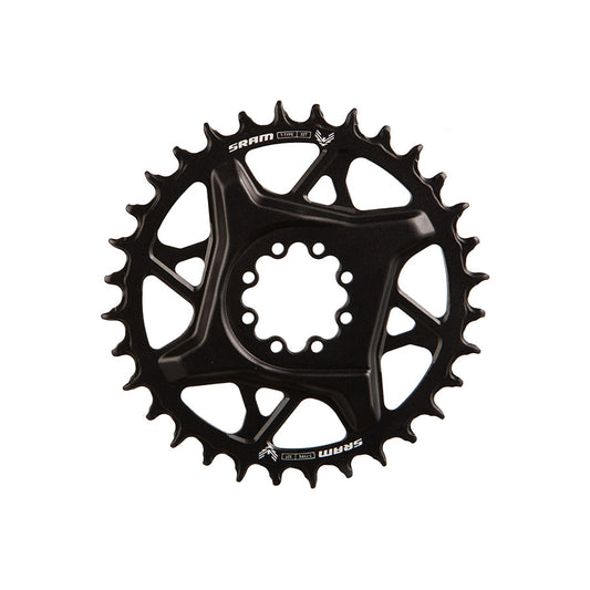 SRAM S1000 Eagle T-Type Direct Mount Chainring - 32t 12-Speed 8-Bolt Direct Mount 3mm Offset Aluminum BLK