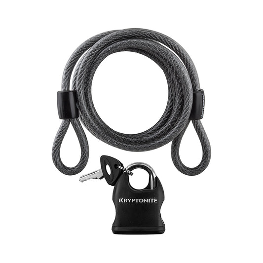 Kryptonite KryptoFlex Cable Lock with Key: 6 x 8mm